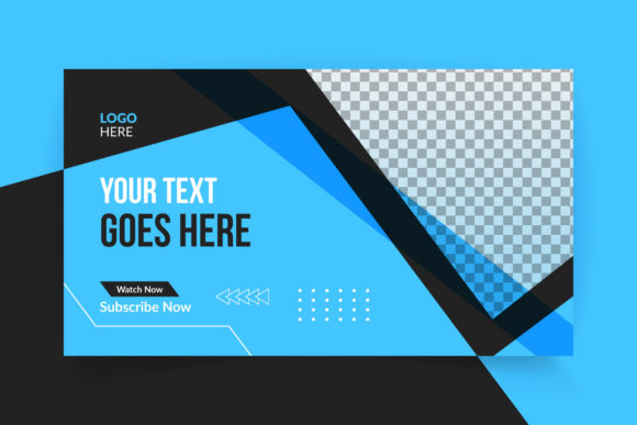 Abstract YouTube Thumbnail & Web Banner Guide