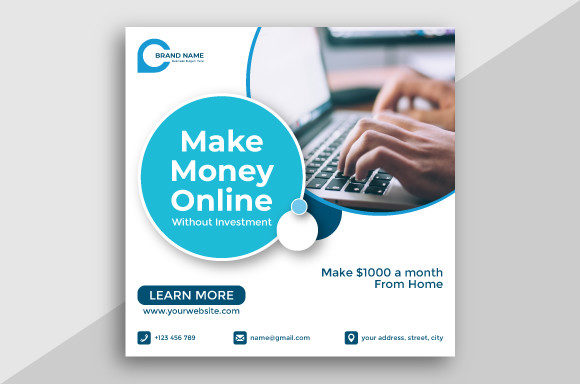 Corporate Social Media Post Design