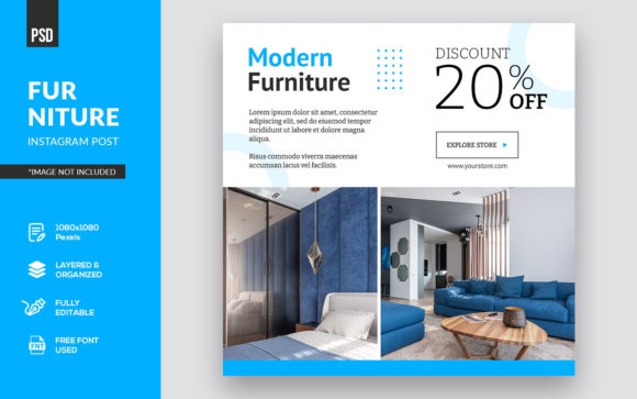 Furniture Instagram Post
