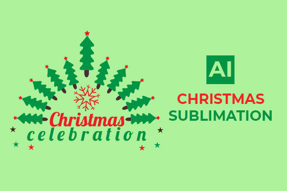 Happy Christmas Sublimation