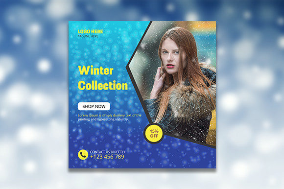 Maximizing Your Reach with a Strategic Winter Sale Social Media Post Banner