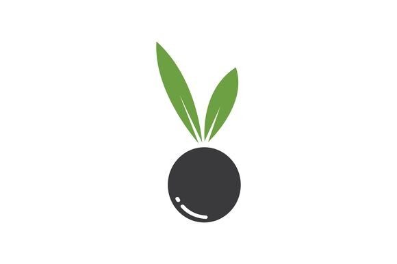 Olive Logo Icon Vector Illustration
