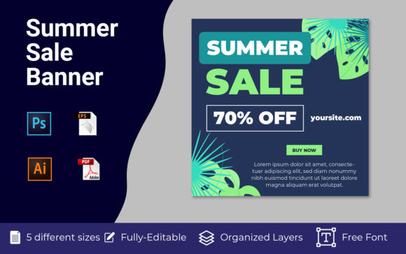 Summer Sale Templates Design for Impact