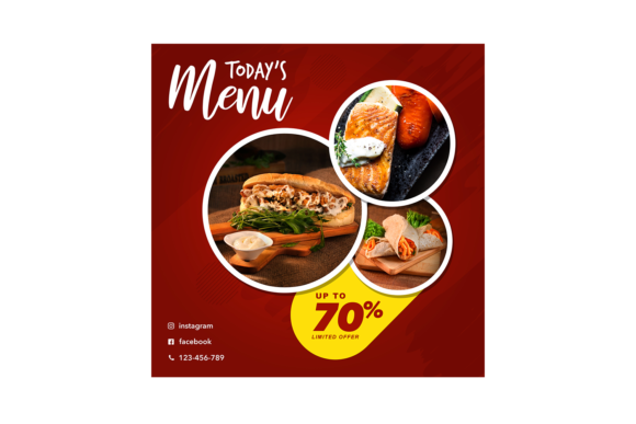 Today's Menu Instagram Post: Edit & Engage