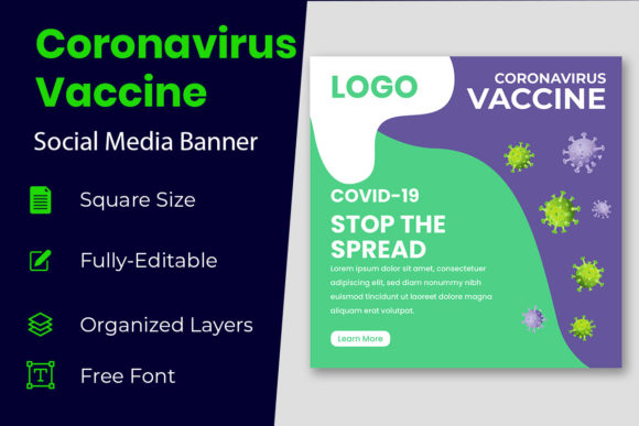 Vaccination Covid-19 Social Media Banner: A Powerful Tool for Awareness and Education