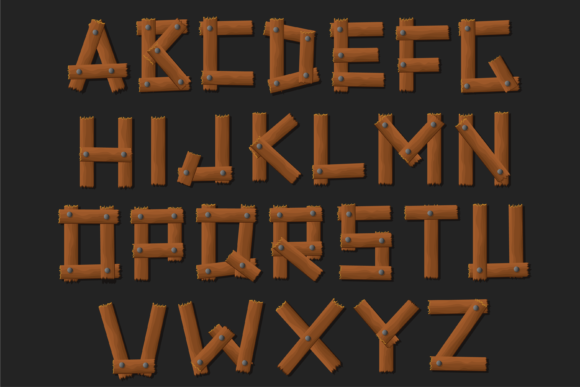 Wood Letter Bundle for Creative Projects